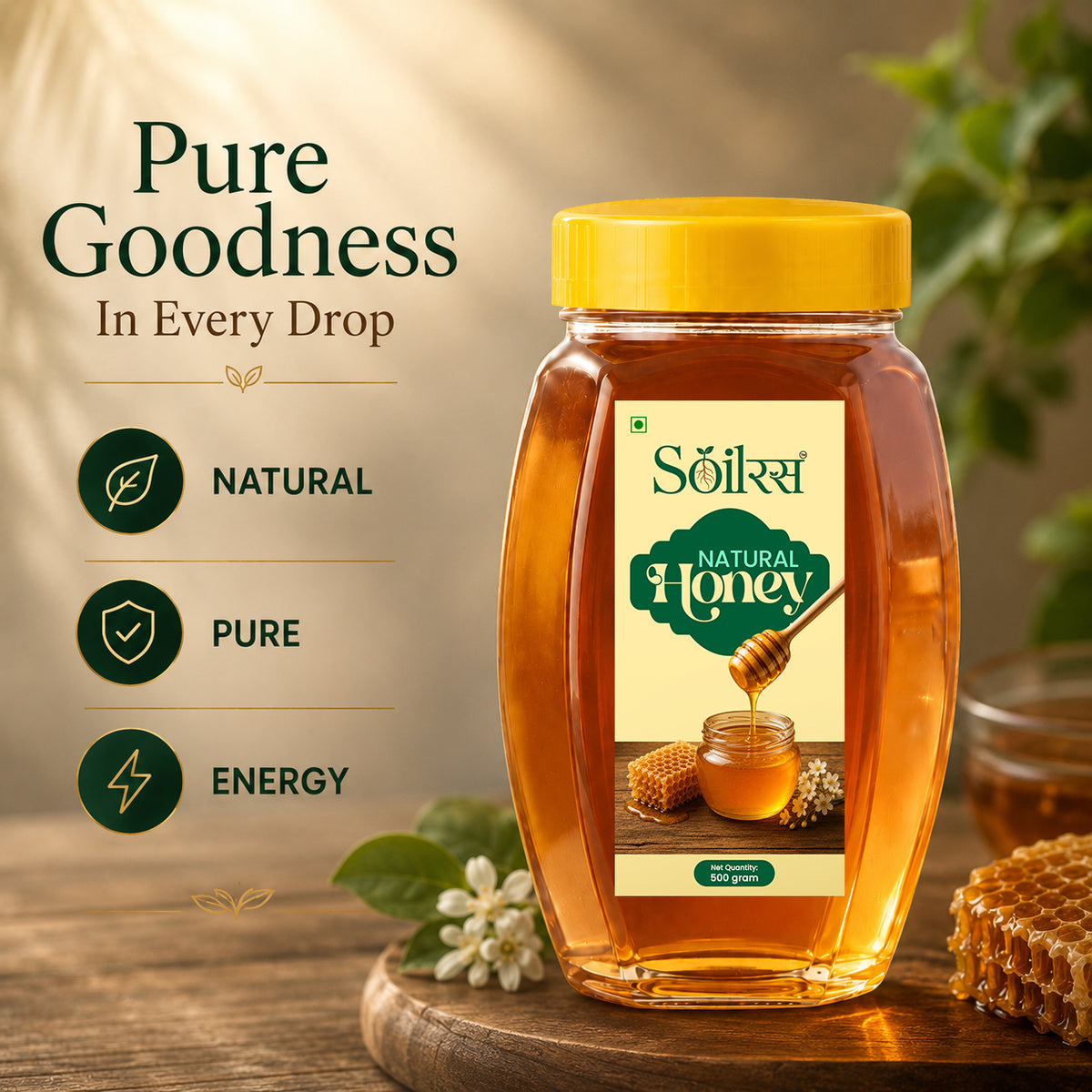 Soilras Natural Honey – Pure & Naturally Sourced